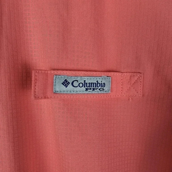 Columbia Women's PFG Vented Camp Shirt Short Sleeve Size L - Picture 6 of 10